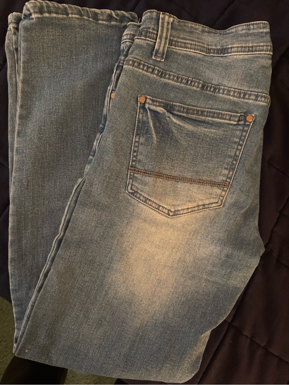 American Eagle Outfitters Light Blue Straight Jeans